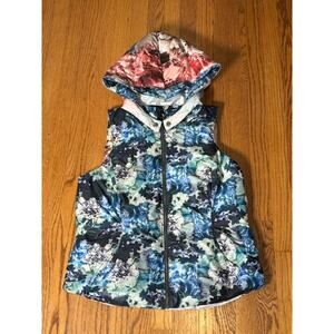 NWOT Anthropologie Reversible Vest and Hood Cabincore